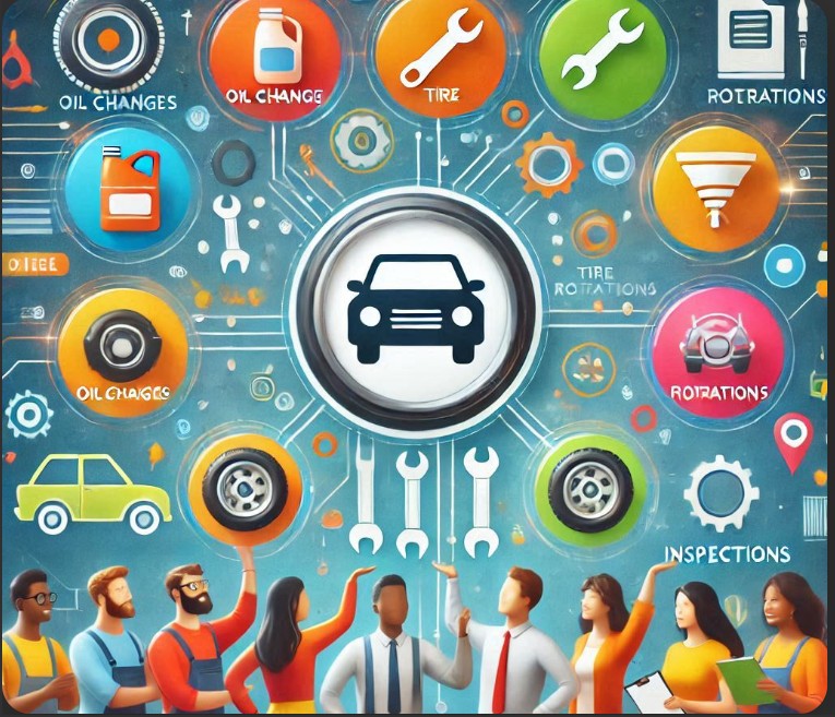 VehiCrypto - blockchain vehicle maintenance web application interface